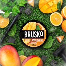 Кальянная смесь Brusko 50 гр. Medium Манго с апельсином и мятой