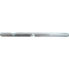 Трубка для курения стеклянная с пружинкой прямая 6 мм