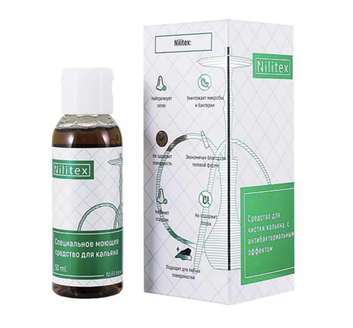 Средство для чистки кальяна Nilitex 50 мл