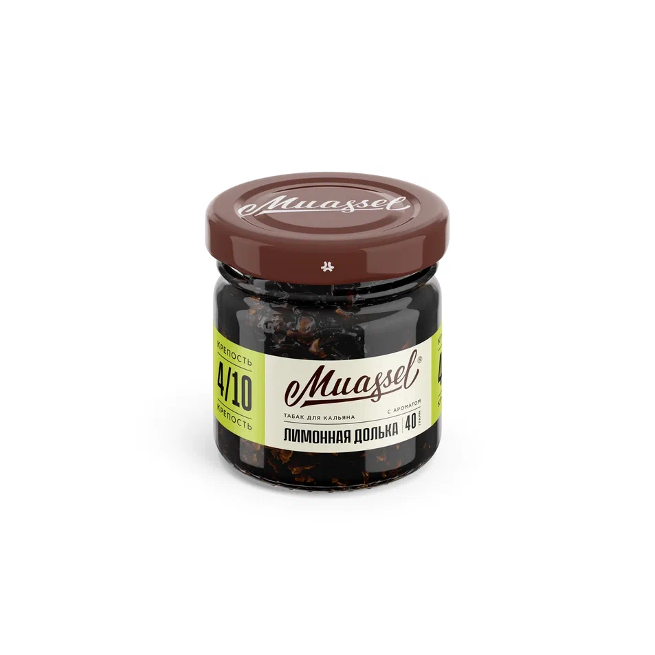 Muassel Medium 4/10 40 гр. Лимонная долька