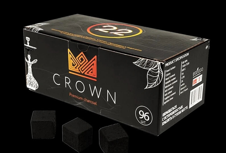 Уголь кокосовый Crown 96 куб