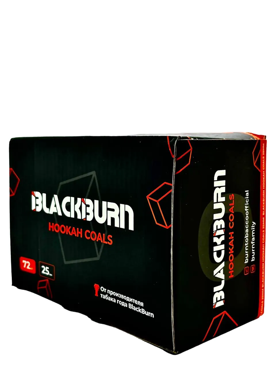 Уголь кокосовый Black Burn 72 куб