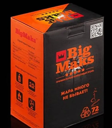 Уголь Big Maks x Хулиган 72 куб