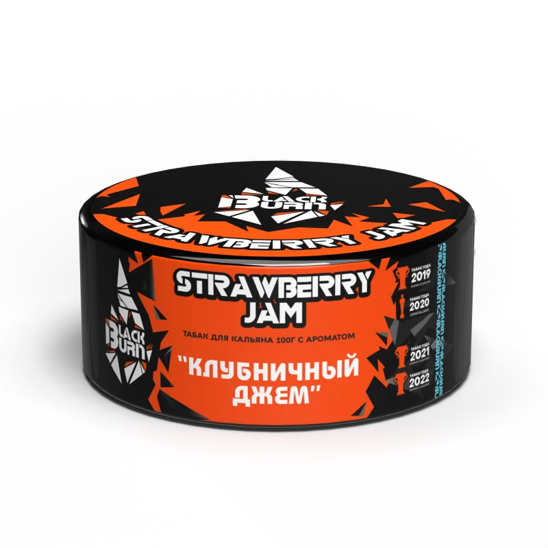 Burn Black 100 гр. Strawberry Jam