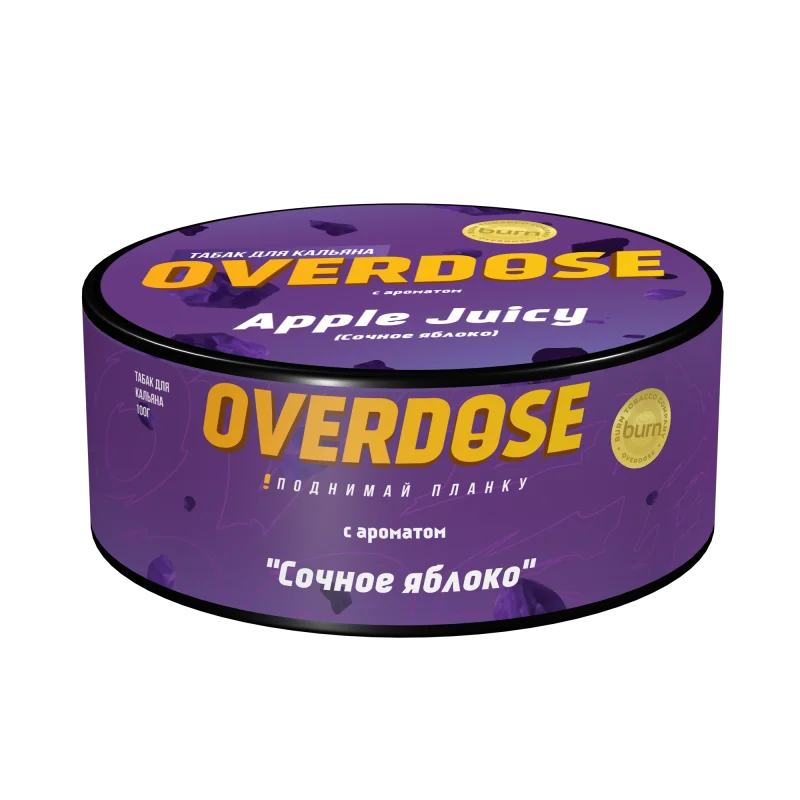 OVERDOSE 100 гр. Apple Juicy