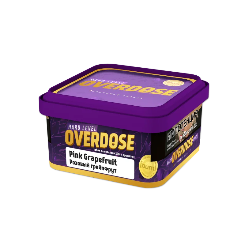 Overdose 200 гр. Pink Grapefruit