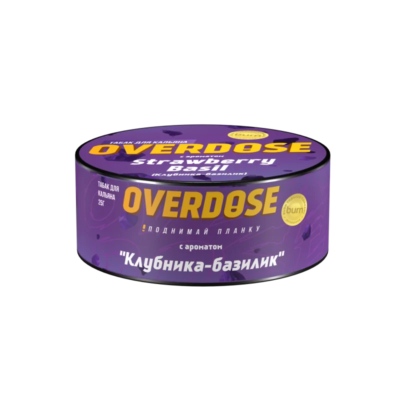 Overdose 25 гр. Strawberry Basil