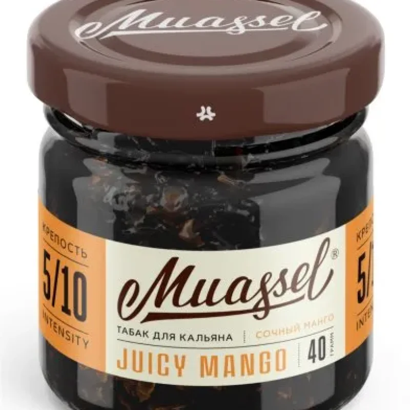 Muassel Medium 4/10 40 гр. Сочный манго
