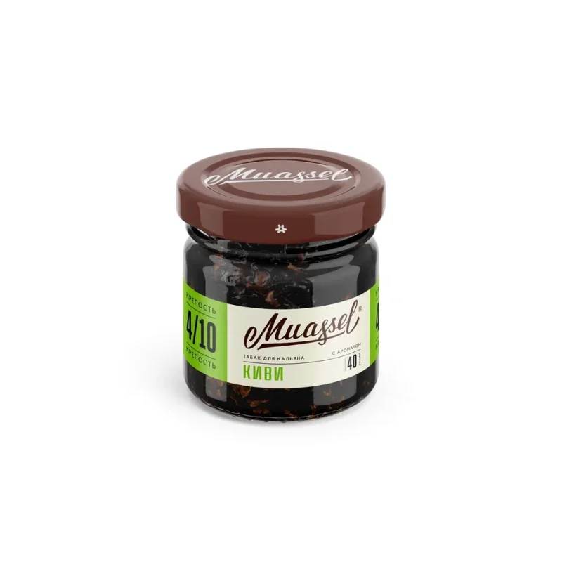 Muassel Medium 4/10 40 гр. Киви