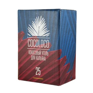 Уголь кокосовый Cocoloco 72 куб В коробке