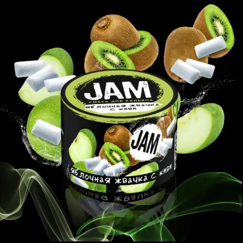 JAMM 30 гр. Жвачка с киви и яблоком