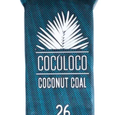 Уголь кокосовый Cocoloco 8 шт 26 мм
